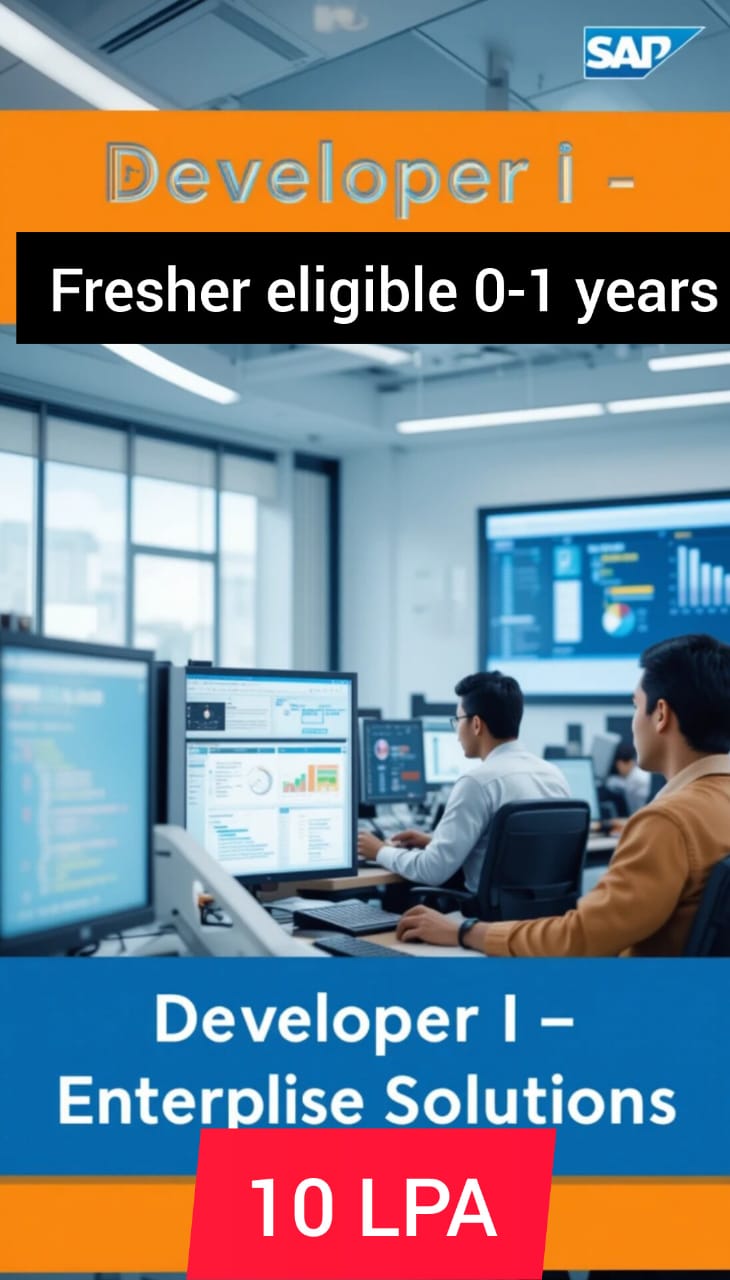 Kickstart Your SAP Career: Developer I – Enterprise Solutions Role at UST (Bangalore)