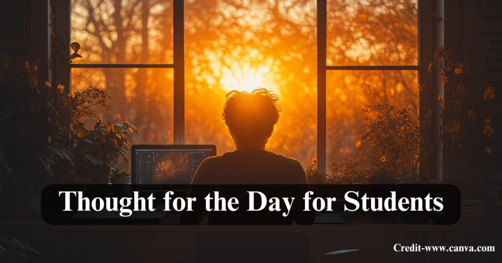 Thought for the Day for Students