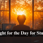 Thought for the Day for Students